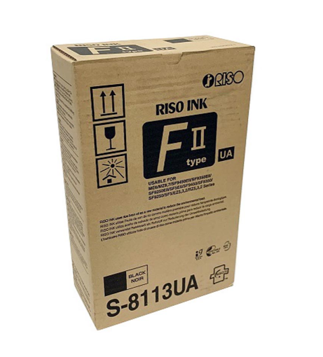 TINTA DUPLICADORA RISO S-8113UA PARA RZ/EZ EZ200, EZ220, EZ221, EZ230, EZ231, EZ390, EZ391U, EZ590, MF625, MF635, MF935, RZ390UI, SF5030EII, SF5130EII, SF5230EII, SF5250EII, SF5330EII, SF5350EI